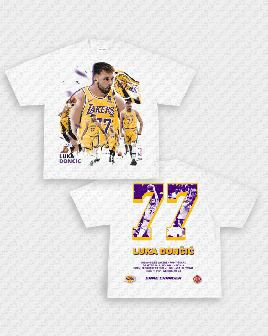 LUKA - LAKERS V2 TEE - [DS] Hoodie, Sweatshirt | CoreVibeTees.com (Image 3)