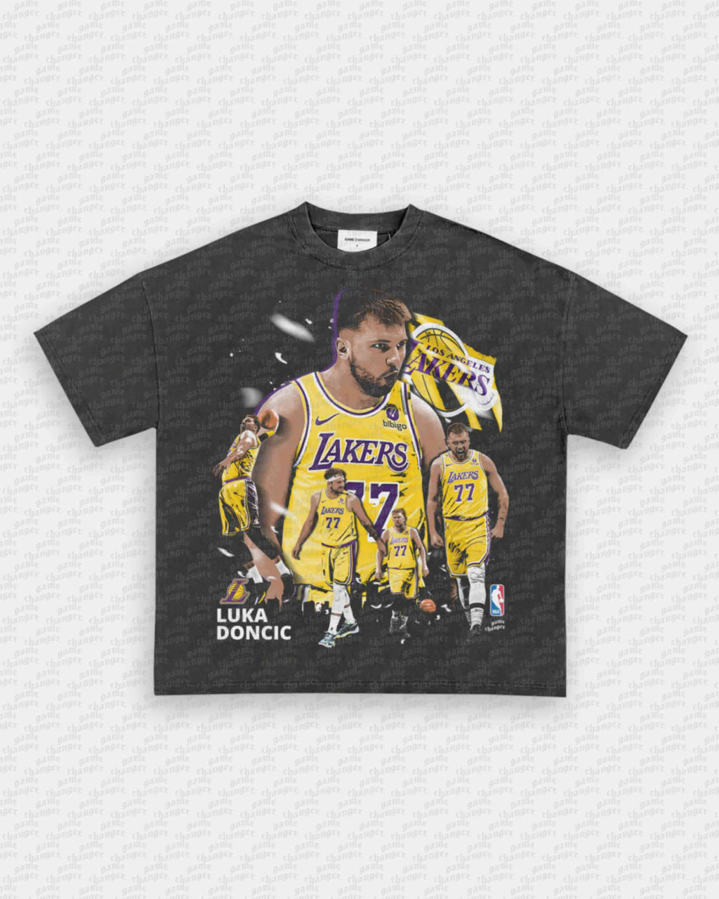 LUKA - LAKERS TEE Hoodie, Sweatshirt | CoreVibeTees.com (Image 2)