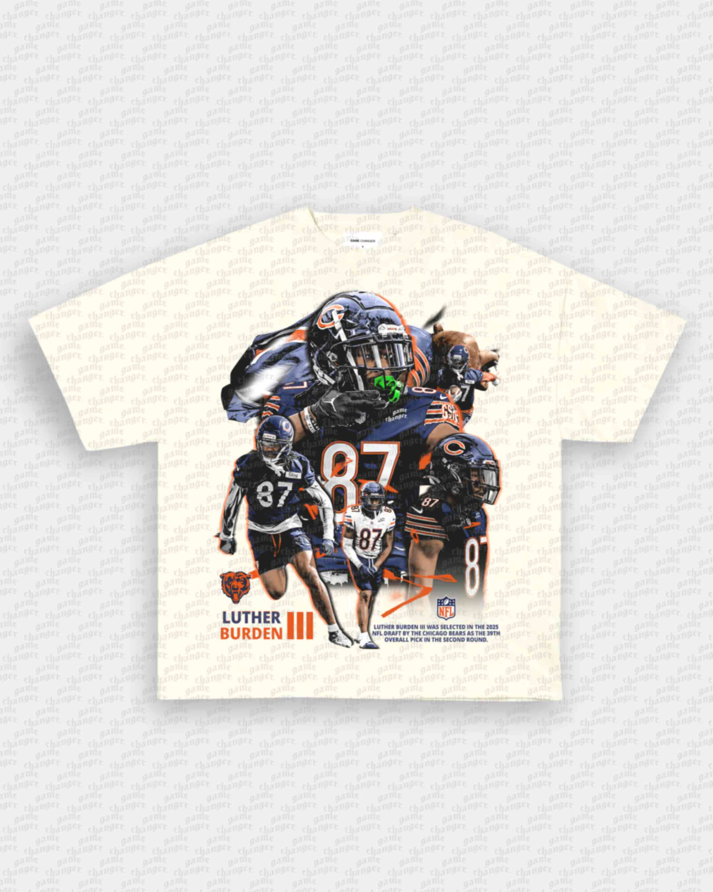LUTHER BURDEN III - BEARS TEE Hoodie, Sweatshirt | CoreVibeTees.com (Image 2)