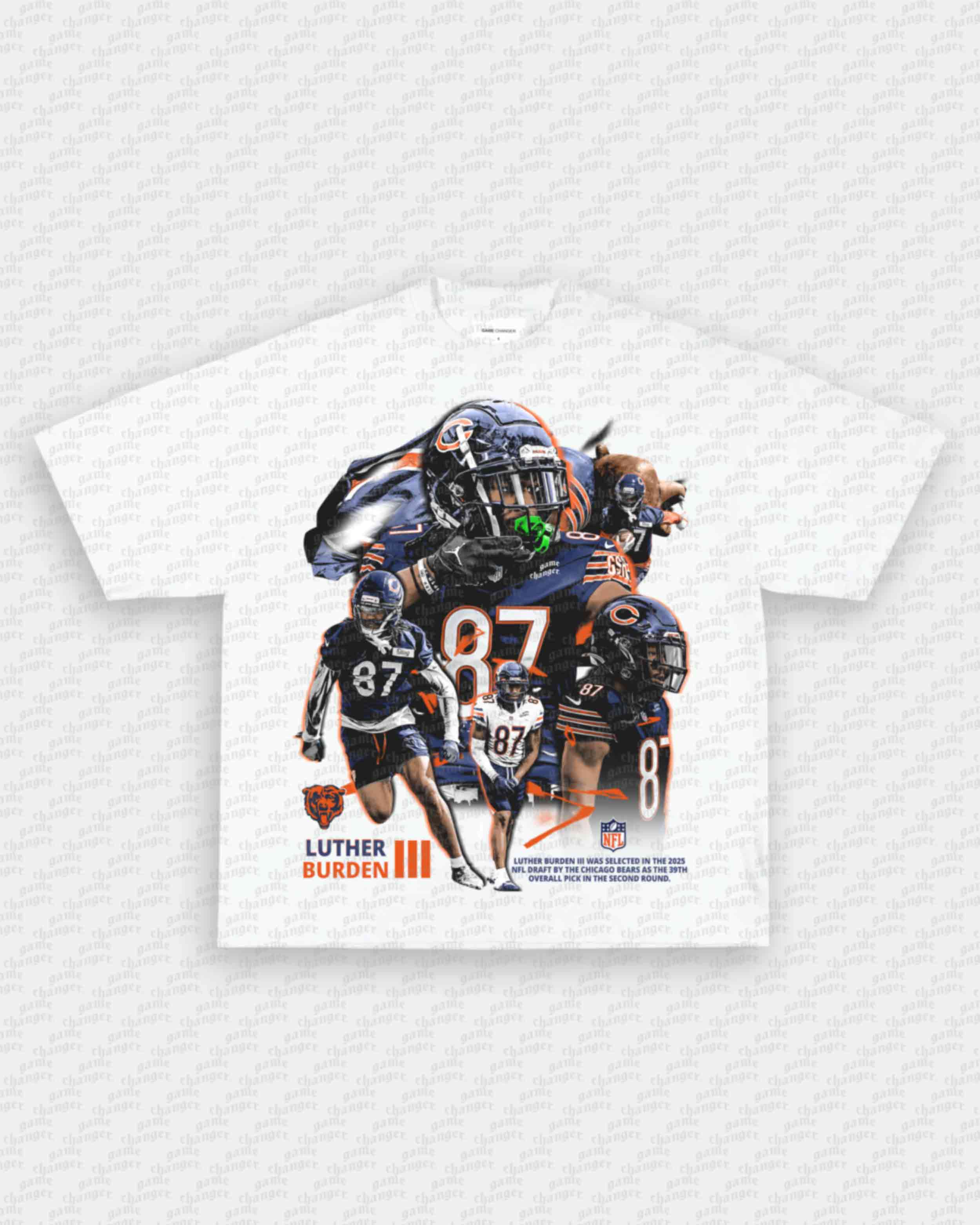 LUTHER BURDEN III - BEARS TEE Hoodie, Sweatshirt | CoreVibeTees.com (Image 3)