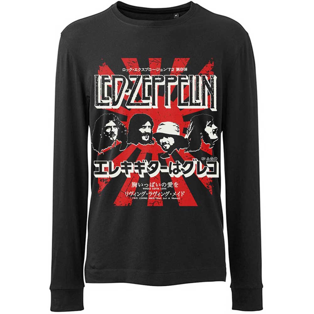 Led Zeppelin Long Sleeves T-shirt - Burst Hoodie, Sweatshirt | CoreVibeTees.com