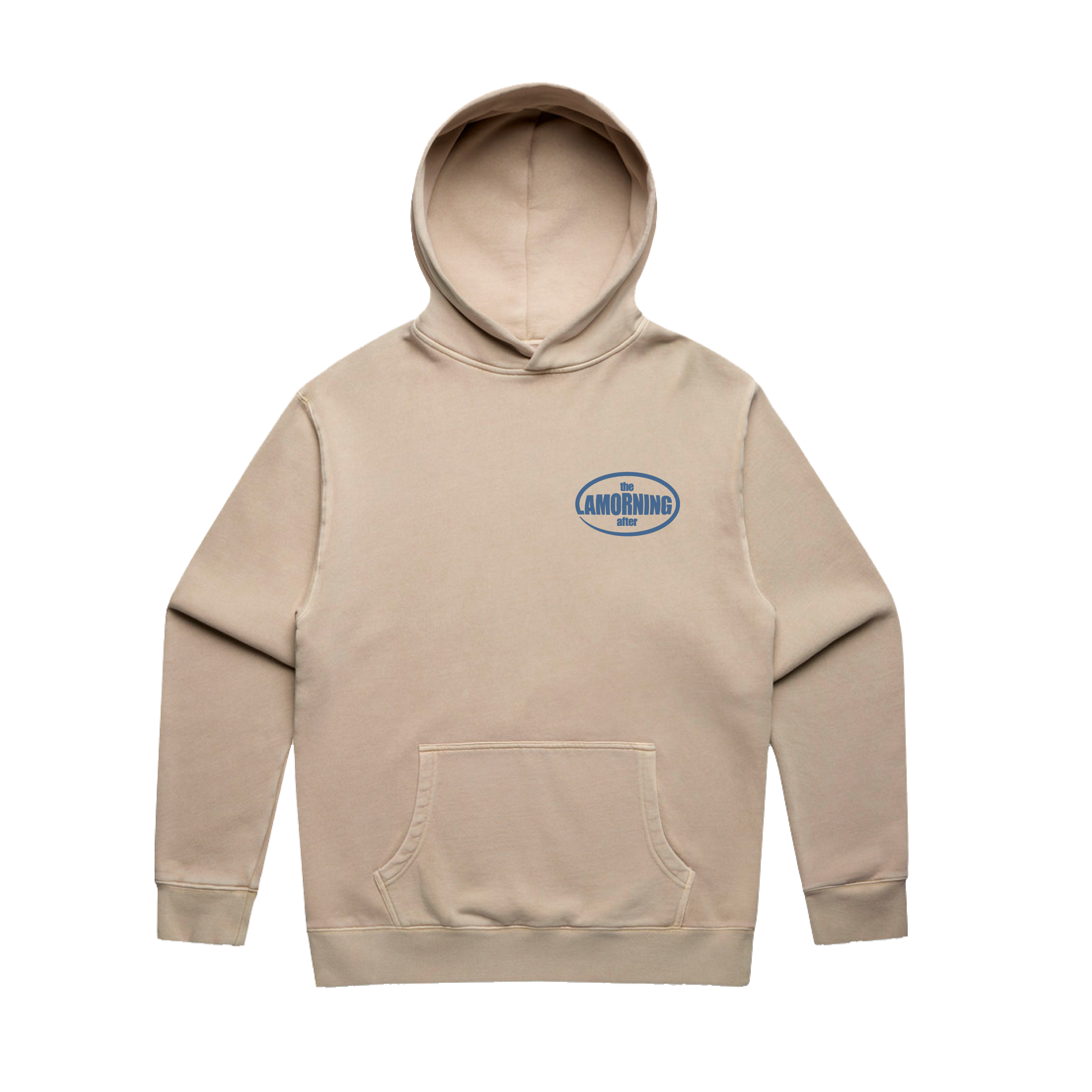 The Lamorning After - Logo Hoodie - Faded Taupe T-Shirts, Sweatshirt | CoreVibeTees.com (Image 1)
