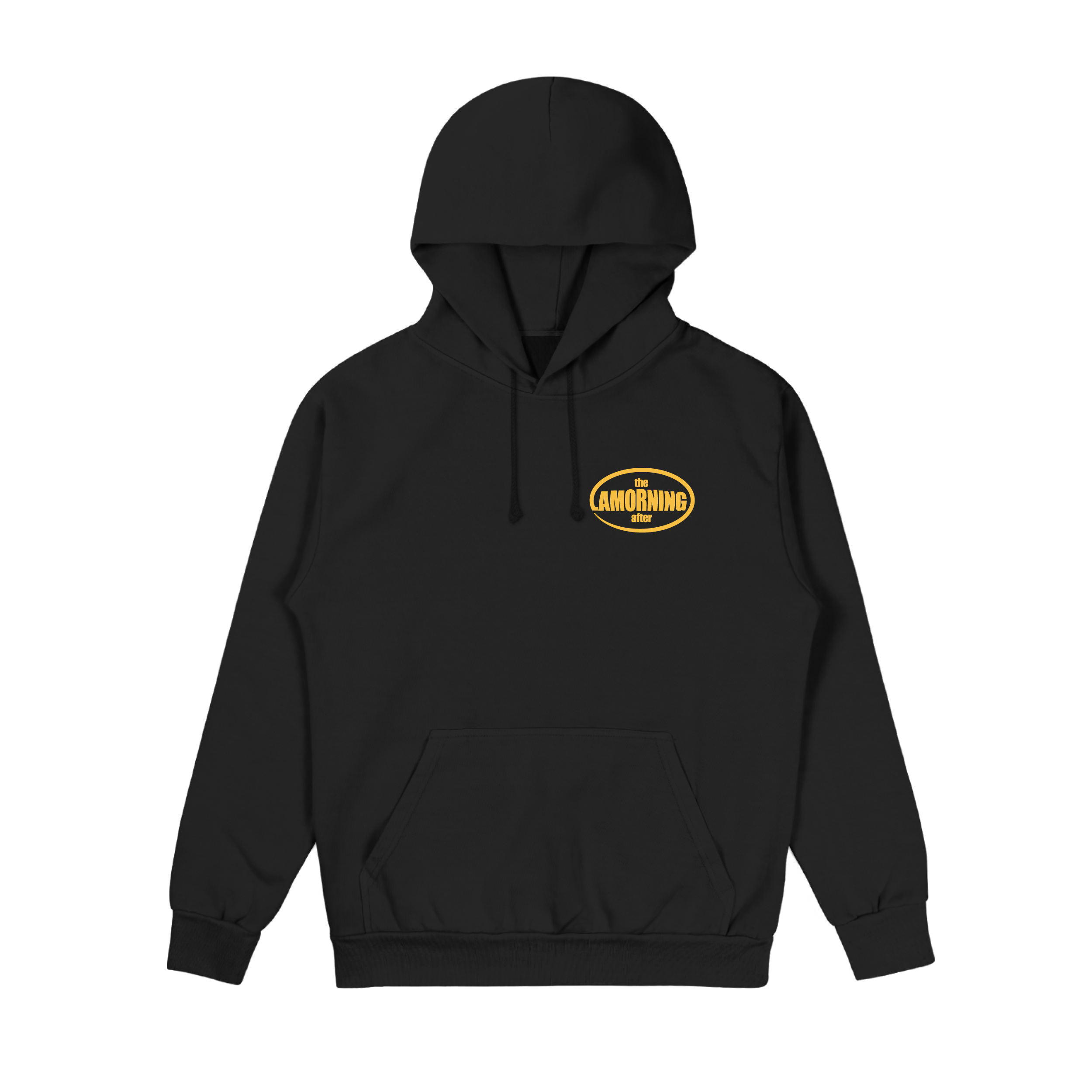 The Lamorning After - Logo Hoodie - Black T-Shirts, Sweatshirt | CoreVibeTees.com (Image 1)