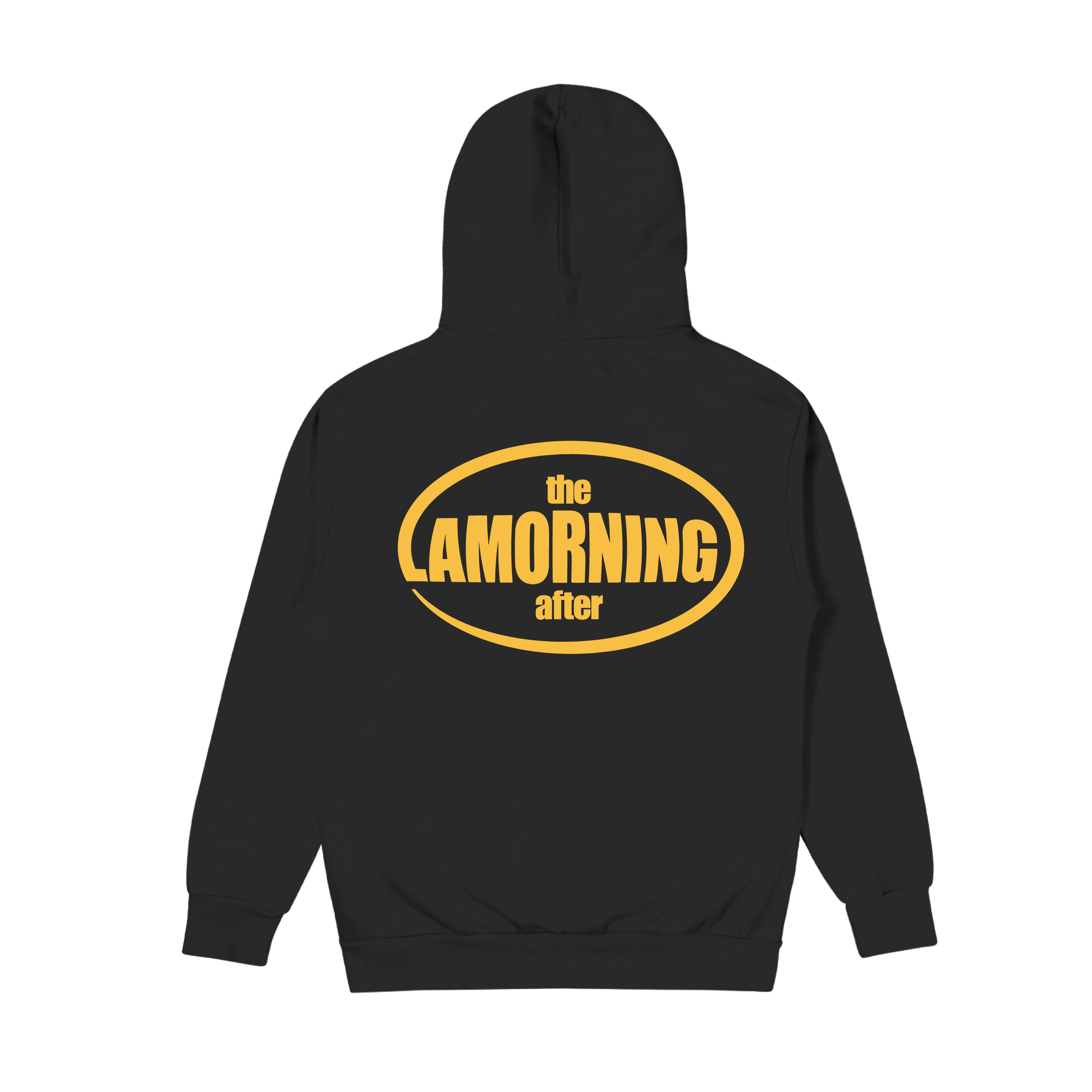 The Lamorning After - Logo Hoodie - Black T-Shirts, Sweatshirt | CoreVibeTees.com (Image 2)