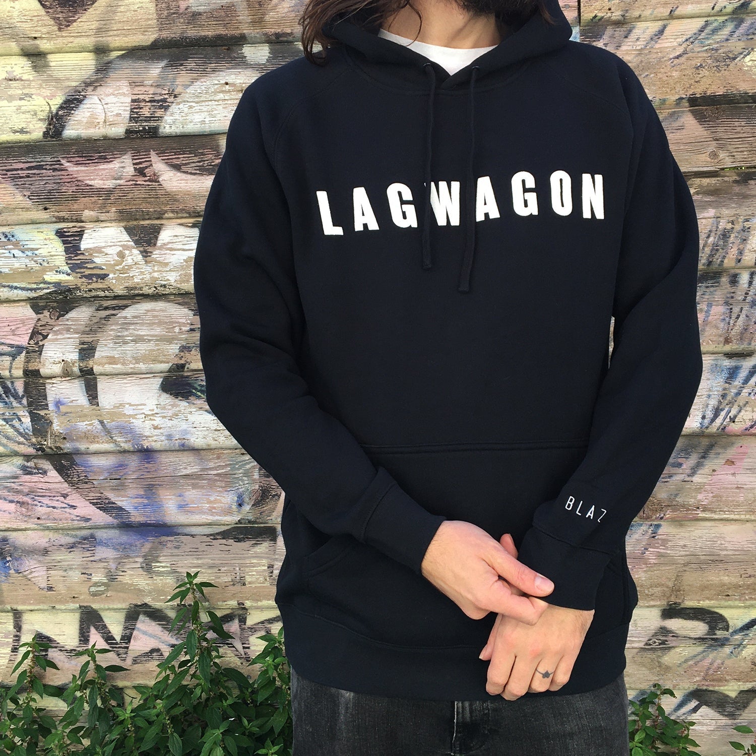 Blaze Hoodie (Navy) T-Shirts, Sweatshirt | CoreVibeTees.com (Image 2)