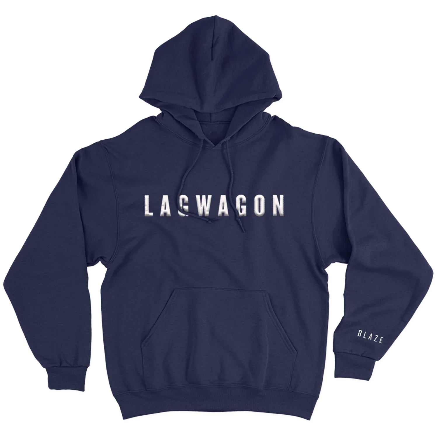 Blaze Hoodie (Navy) T-Shirts, Sweatshirt | CoreVibeTees.com (Image 1)