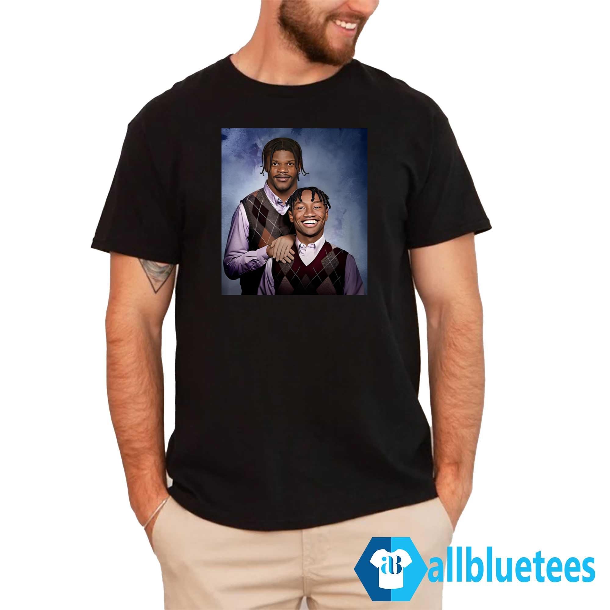 Lamar Jackson Zay Flowers Step Brothers Shirt