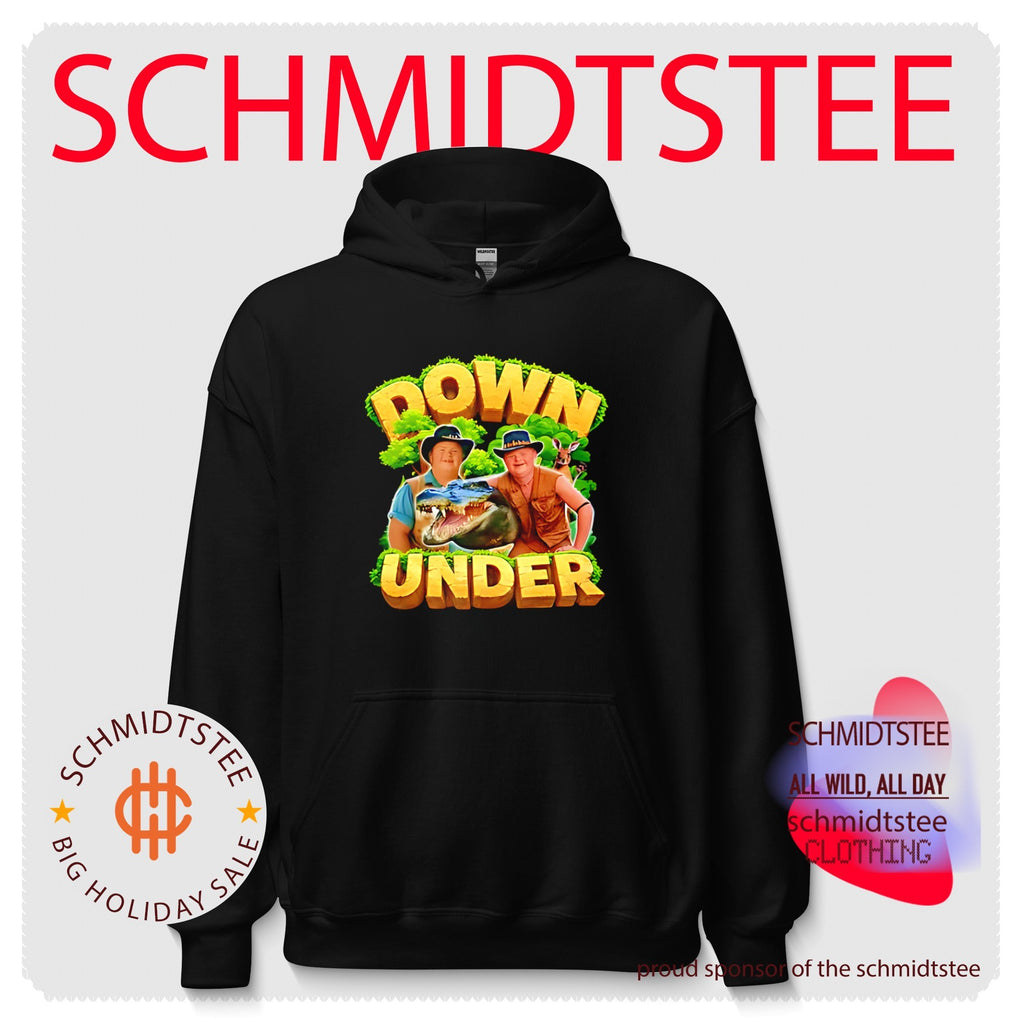 Land Down Under crocodile hunter graphic shirt