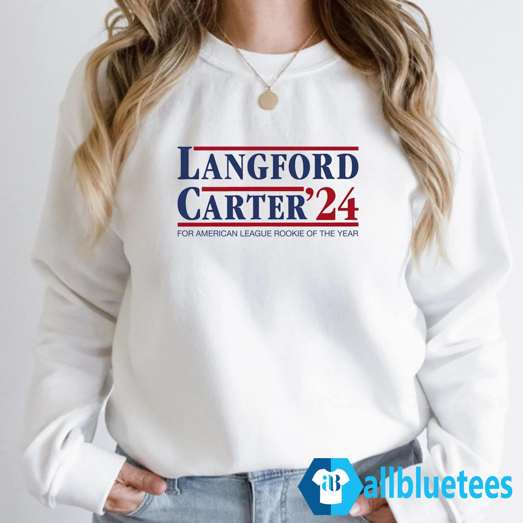 Langford Carter ’24 For American League Rookie Of The Year Shirt