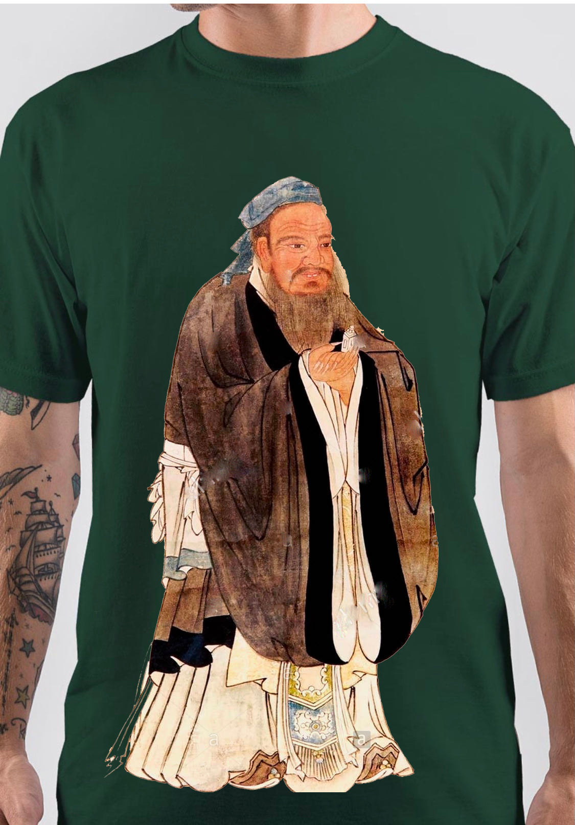 Laozi Art T-Shirt Style004 Hoodie, Sweatshirt | CoreVibeTees.com