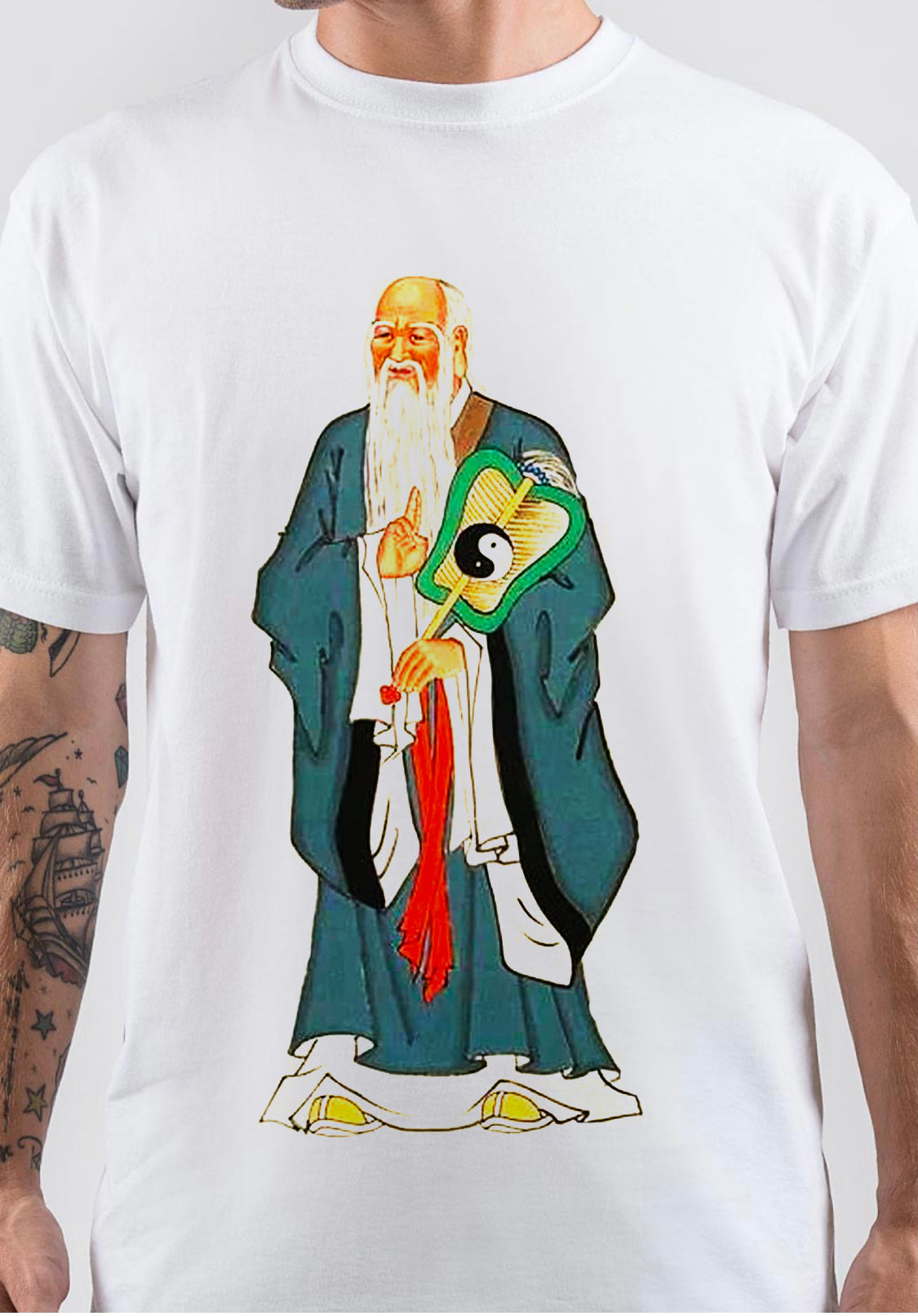 Laozi Art T-Shirt Style002 Hoodie, Sweatshirt | CoreVibeTees.com