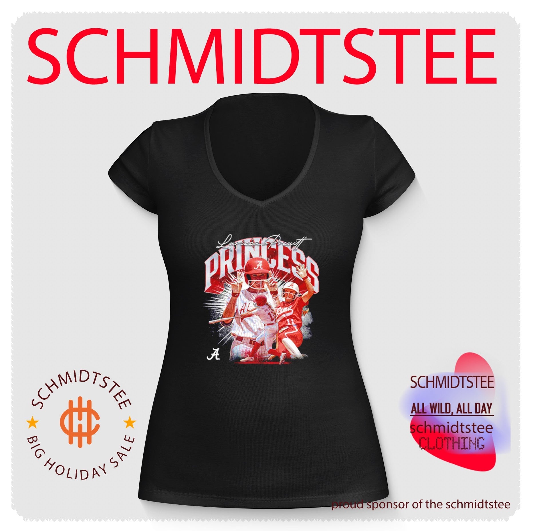 Larissa Preuitt Alabama Softball NCAA Player Collage shirt