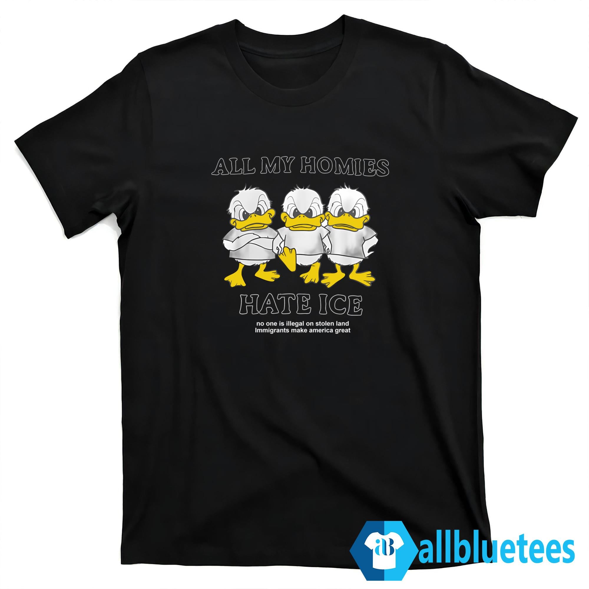 Larry Nance Jr. All My Homies Hate ICE Shirt