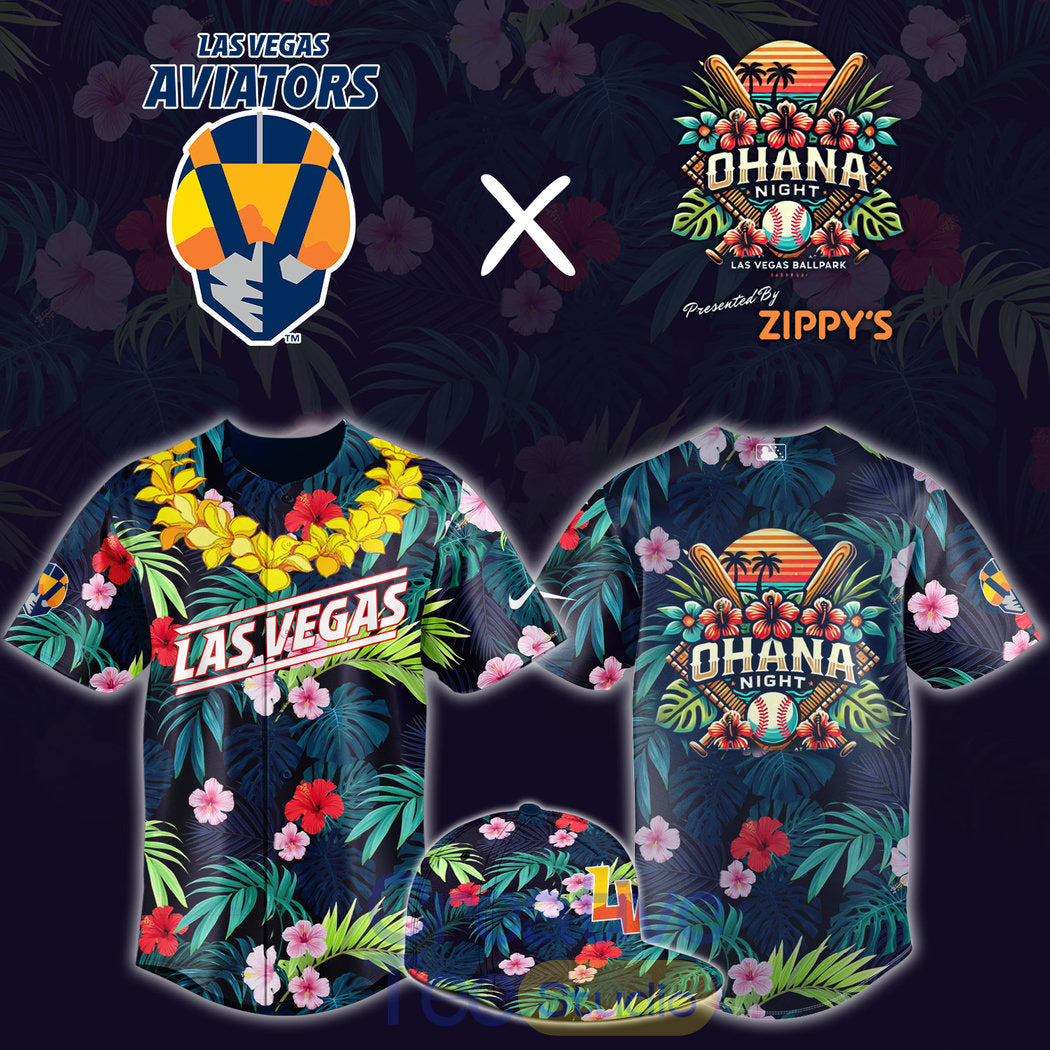 Las Vegas Aviators Ohana Night Special Baseball Jersey