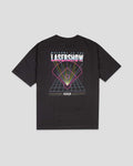 Laser Show - Diamond Pima Oversized T-Shirt Hoodie, Sweatshirt | CoreVibeTees.com (Image 1)