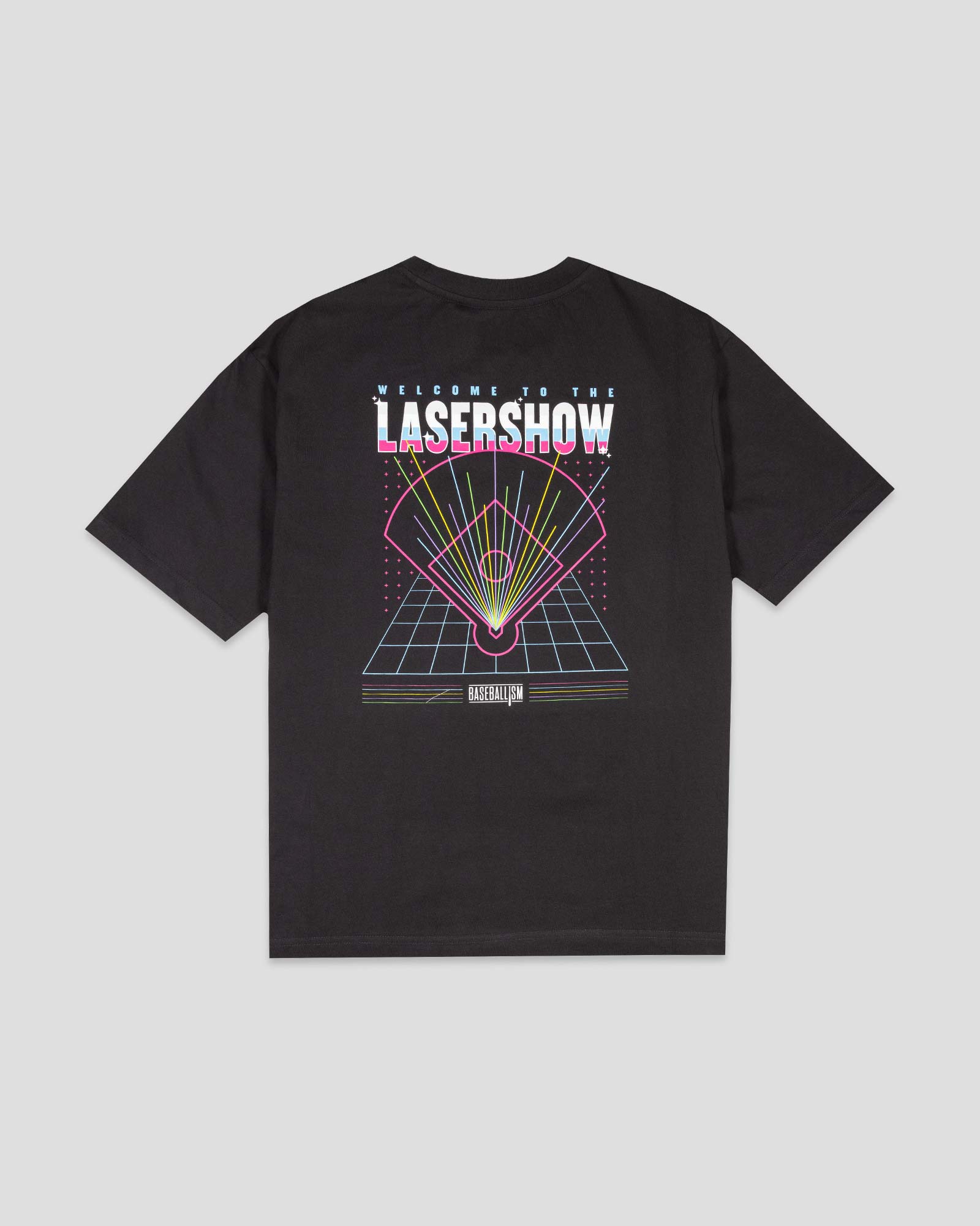 Laser Show - Diamond Pima Oversized T-Shirt Hoodie, Sweatshirt | CoreVibeTees.com (Image 1)