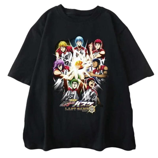 Last Game Anime T-Shirt Kuroko's Basketball Unisex Sweatshirt, Hoodie, Comfort Colors