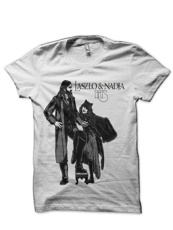 Laszlo & Nadja White T-Shirt Style001 Hoodie, Sweatshirt | CoreVibeTees.com