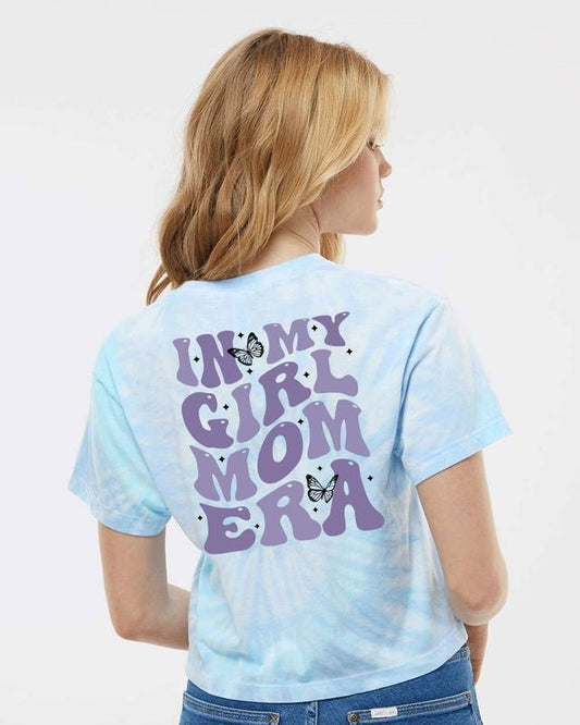 Latarshia Grant Store In My Girl Mom Era Cropped Tie-Dye Tee, Ladies Tank Top