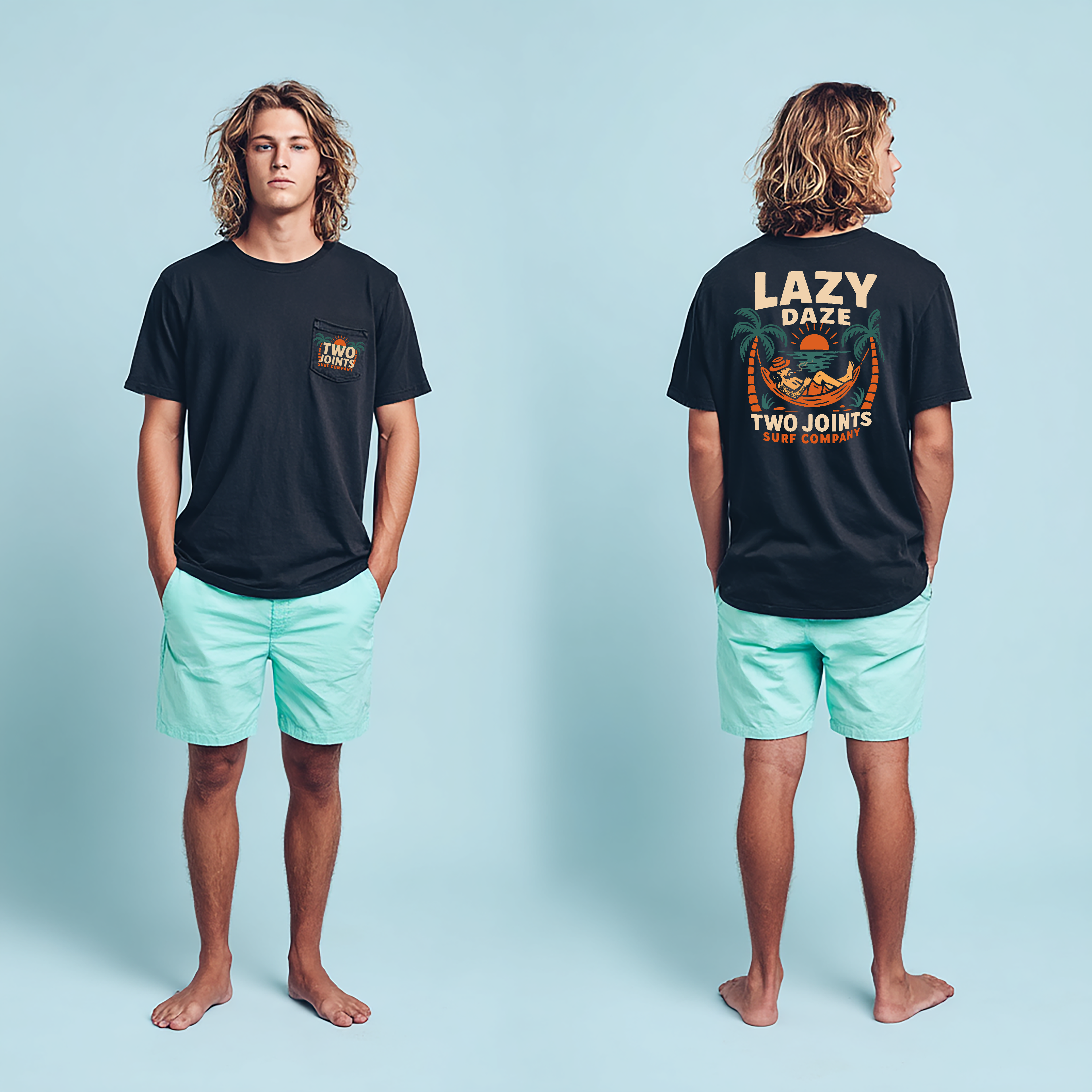 Lazy Daze Tee Hoodie, Sweatshirt | CoreVibeTees.com (Image 2)
