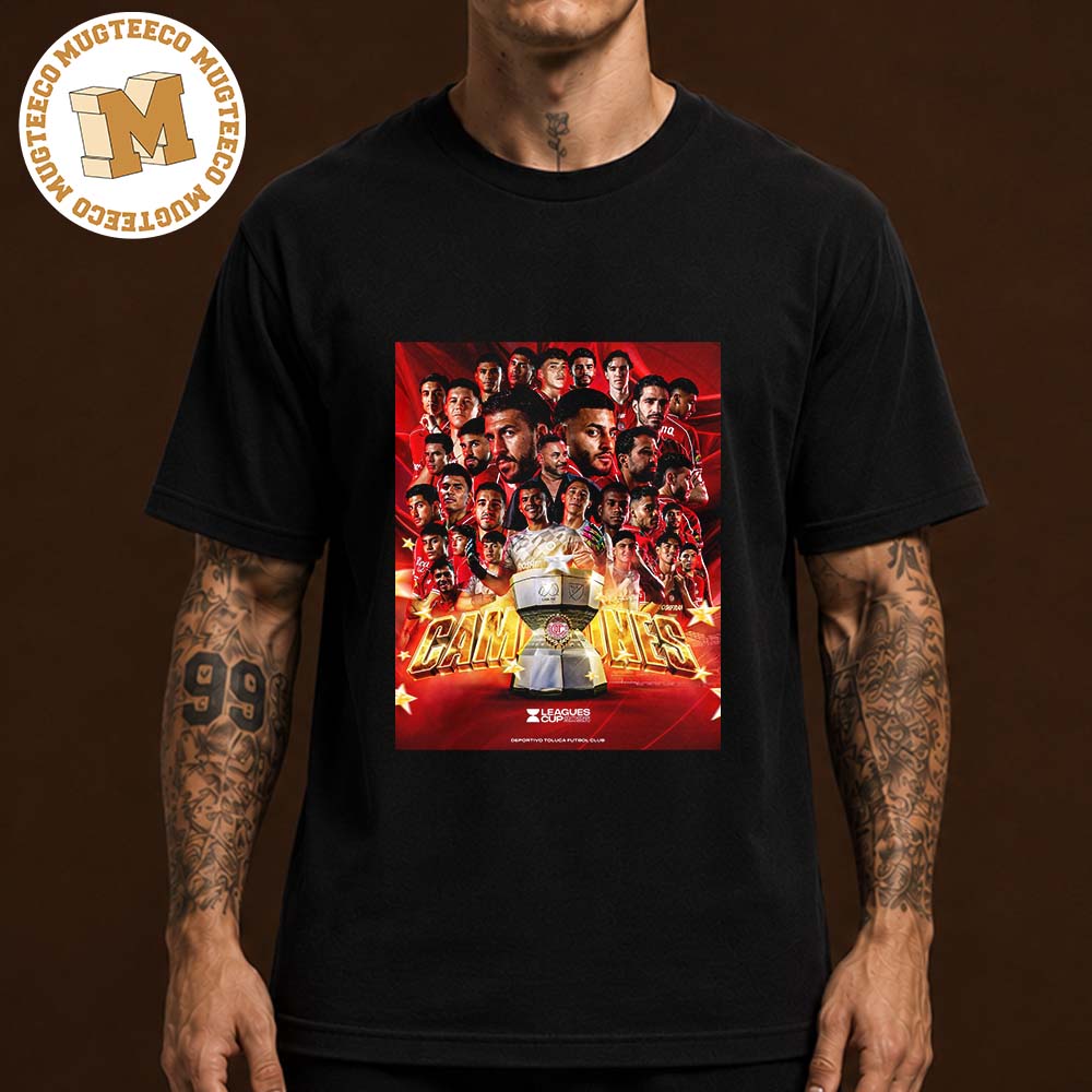 Leagues Cup 2026 Toluca FC Champions The First From Mexico Unisex T Shirt