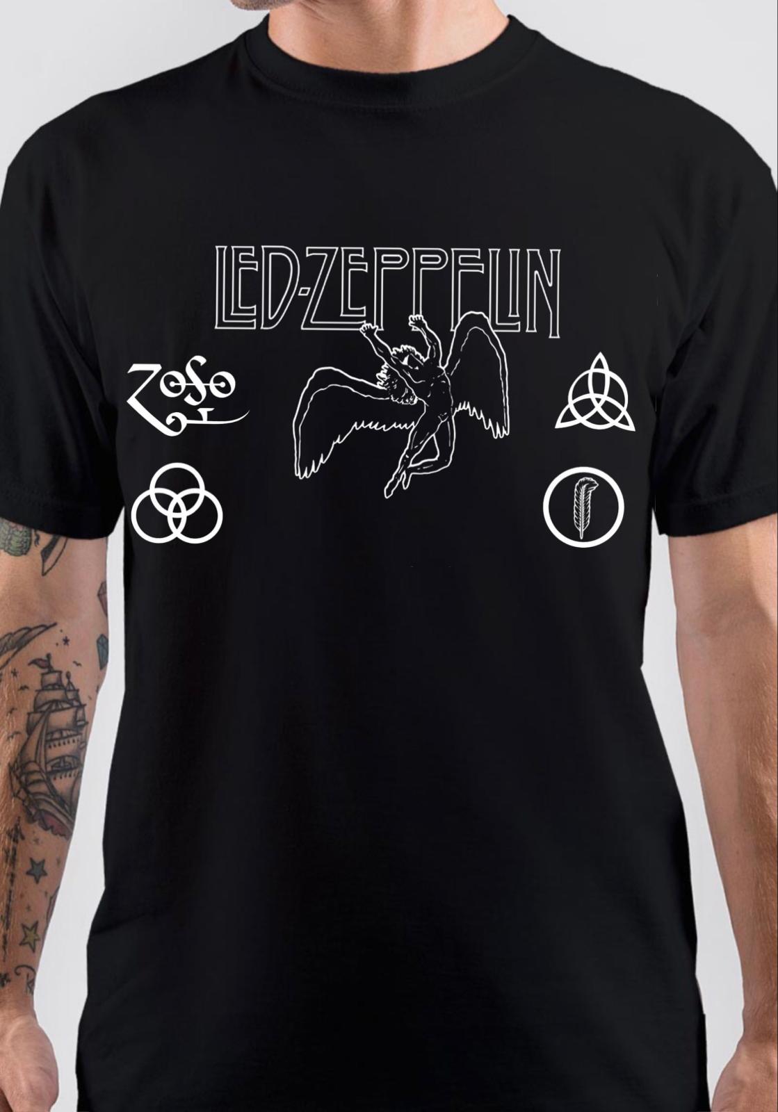 Led Zeppelin North American Tour 1977 T-Shirt Hoodie, Sweatshirt | CoreVibeTees.com