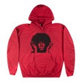 Wildcard Silhouette Red Hoodie T-Shirts, Sweatshirt | CoreVibeTees.com (Image 1)