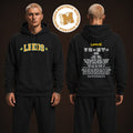 Leeds Festival 2026 Exclusive Tee Two Sided Unisex Hoodie Black Shirt