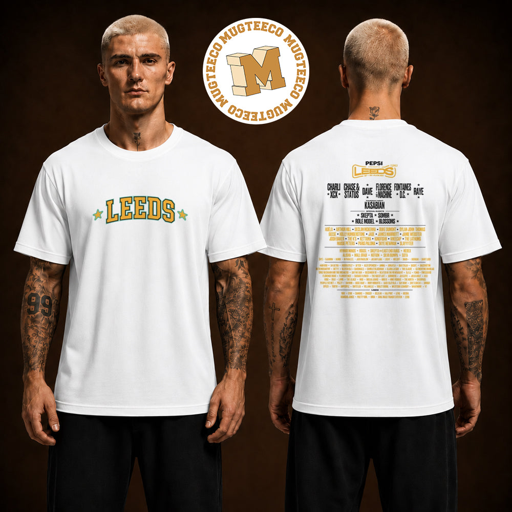 Leeds Festival 2026 Exclusive Tee Two Sided Unisex T Shirt