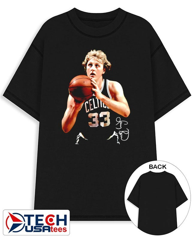 Legend Larry Bird Boston Celtics Basketball signature shirt