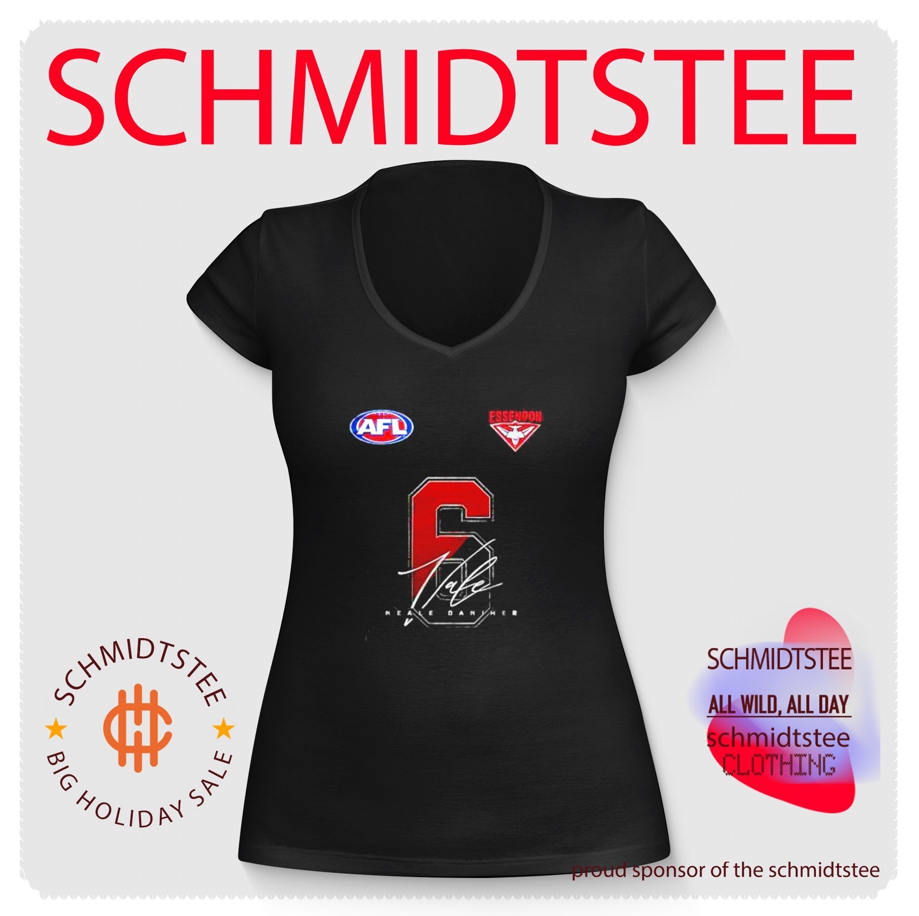 Legendary Essendon Bombers FightMND Neale Daniher shirt