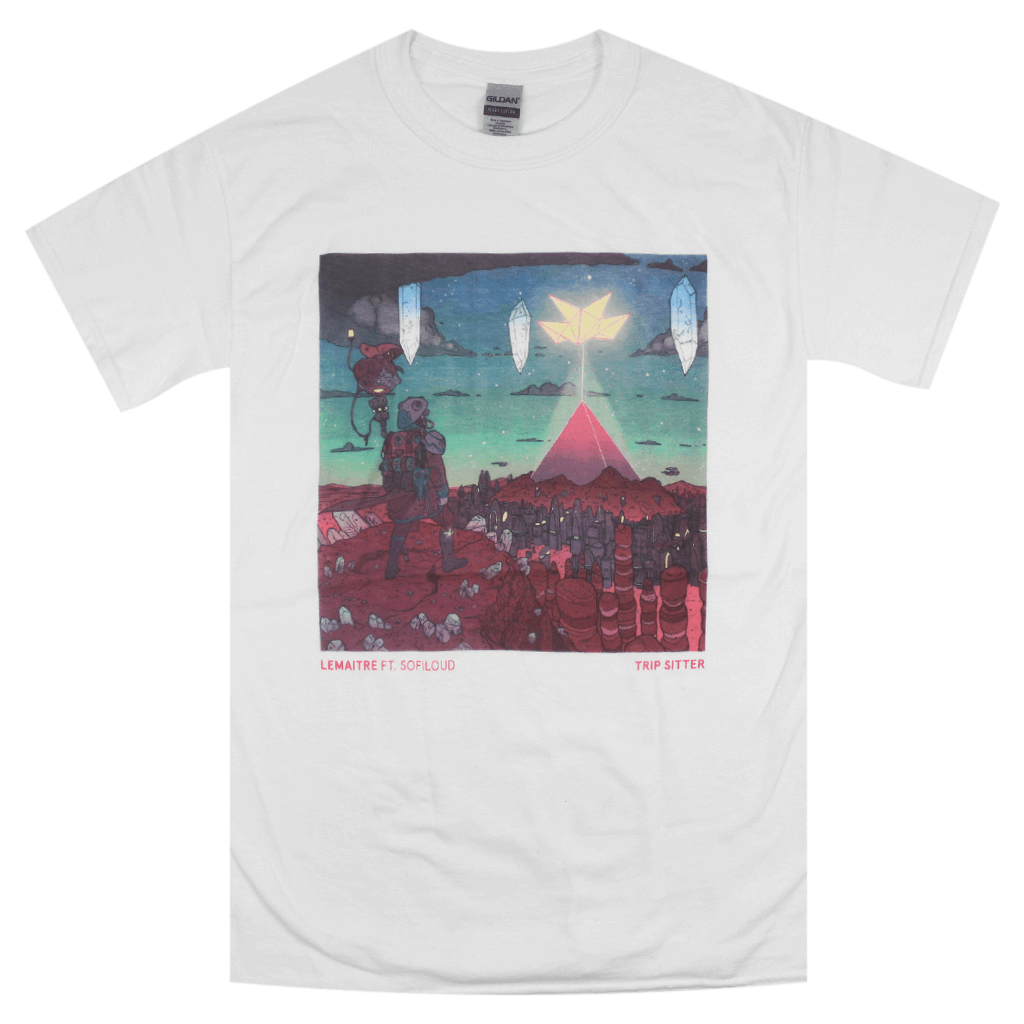 Trip Sitter White T-Shirt Hoodie, Sweatshirt | CoreVibeTees.com (Image 1)