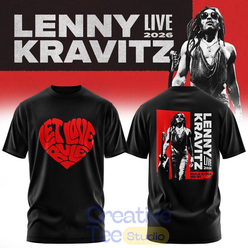 Lenny Kravitz Live 2026 Special Tee Hoodie