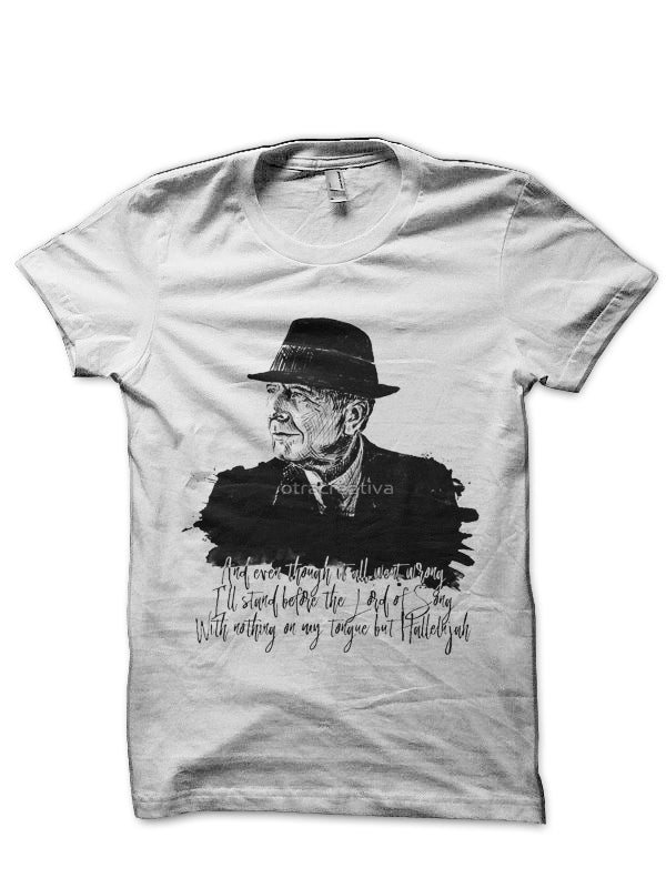Leonard Cohen T-Shirt Style012 Hoodie, Sweatshirt | CoreVibeTees.com