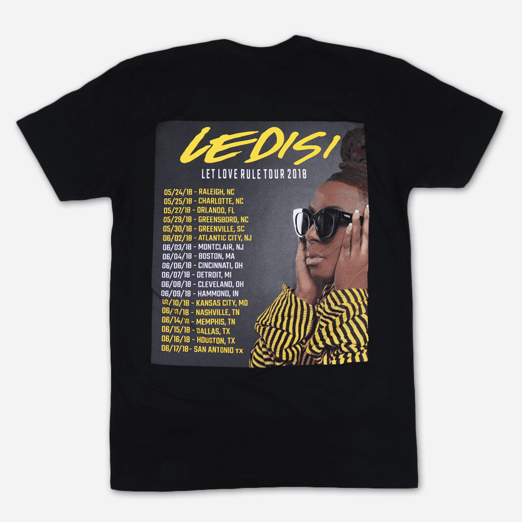 Let Love Rule Tour Black T-Shirt Hoodie, Sweatshirt | CoreVibeTees.com (Image 3)