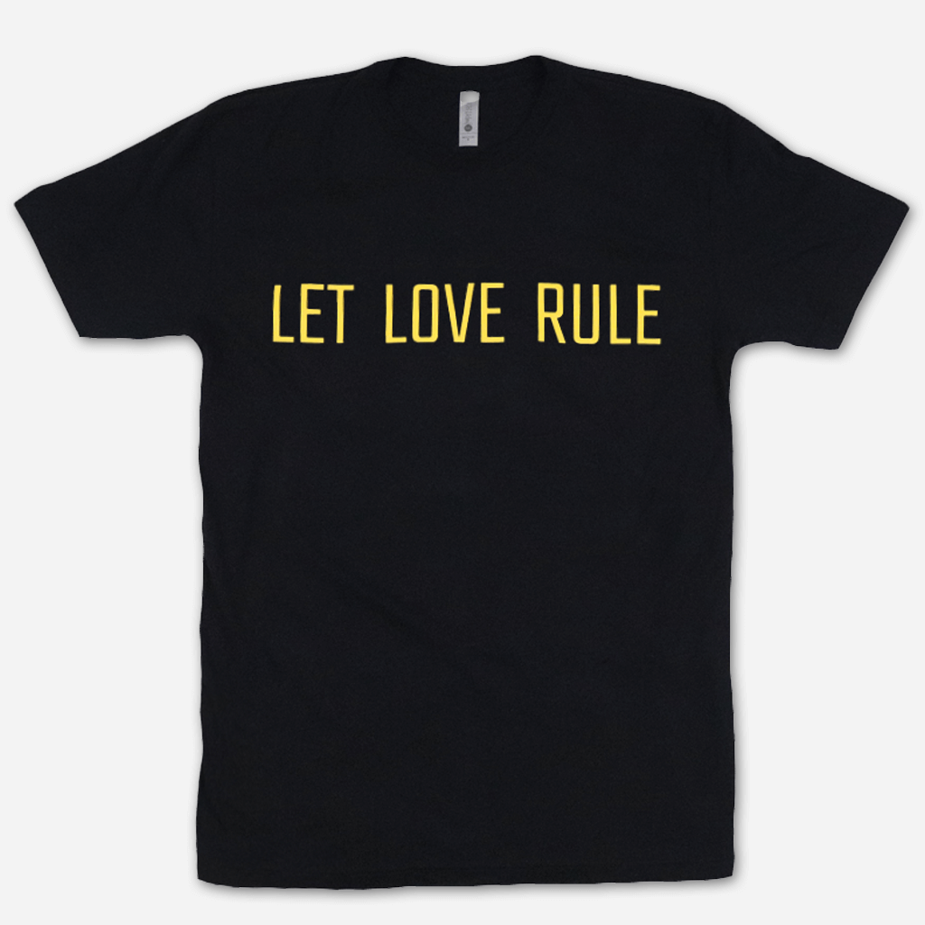 Let Love Rule Tour Black T-Shirt Hoodie, Sweatshirt | CoreVibeTees.com (Image 2)