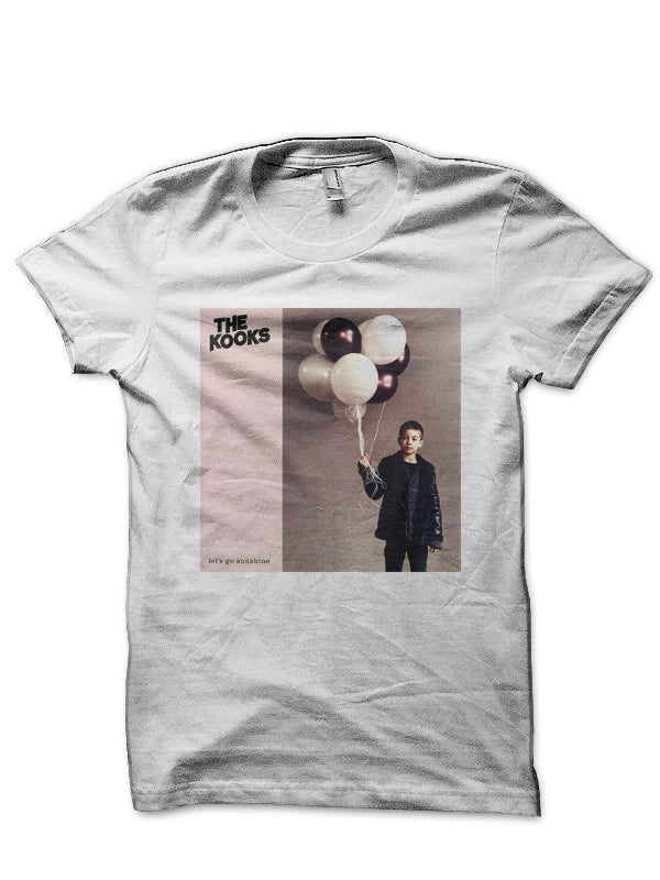 Letâ€™s Go Sunshine The Kooks White T-Shirt Hoodie, Sweatshirt | CoreVibeTees.com