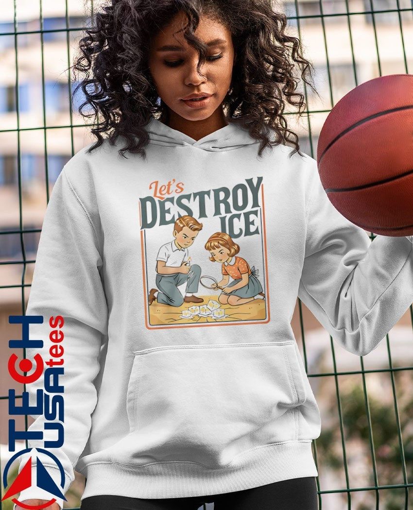 Let’s destroy ICE kids shirt
