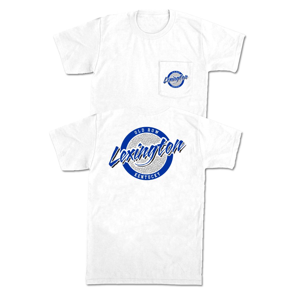 Lexington, Kentucky Circle Logo Pocket Tee Hoodie, Sweatshirt | CoreVibeTees.com