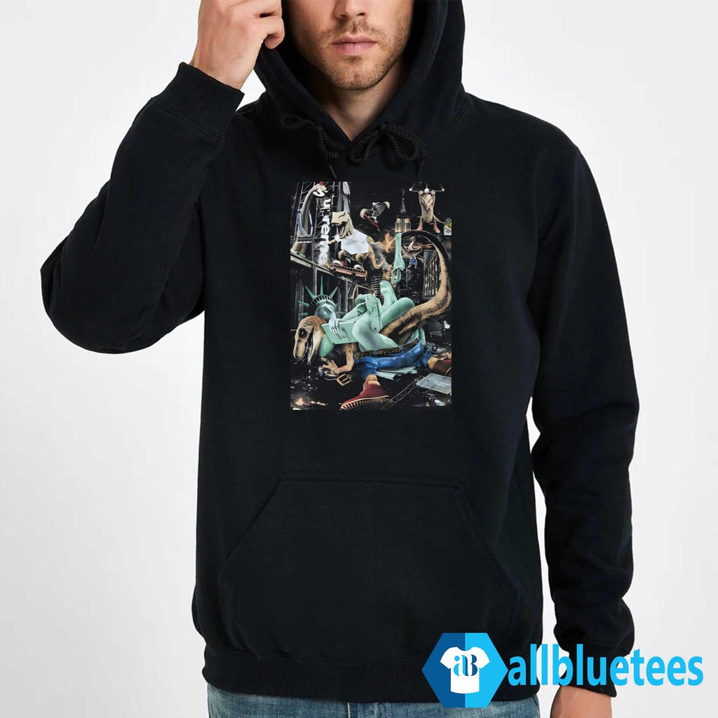 Liberty And T-Rex Dinosaur Shirt