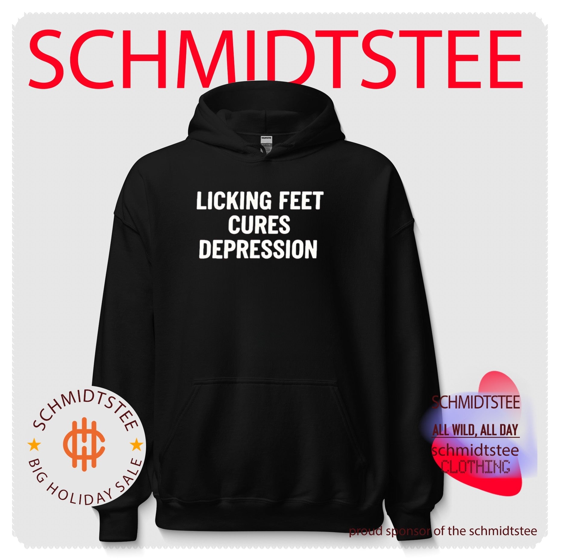 Licking Feet Cures Depression shirt