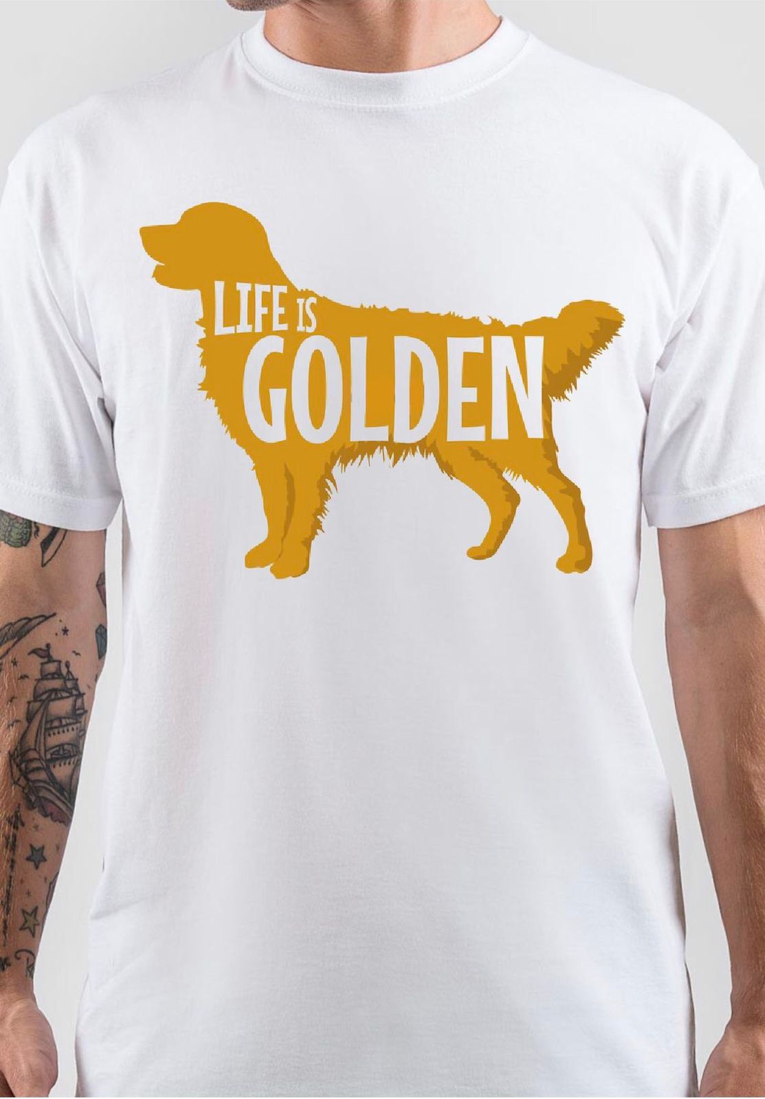 Life Is Golden T-Shirt Hoodie, Sweatshirt | CoreVibeTees.com