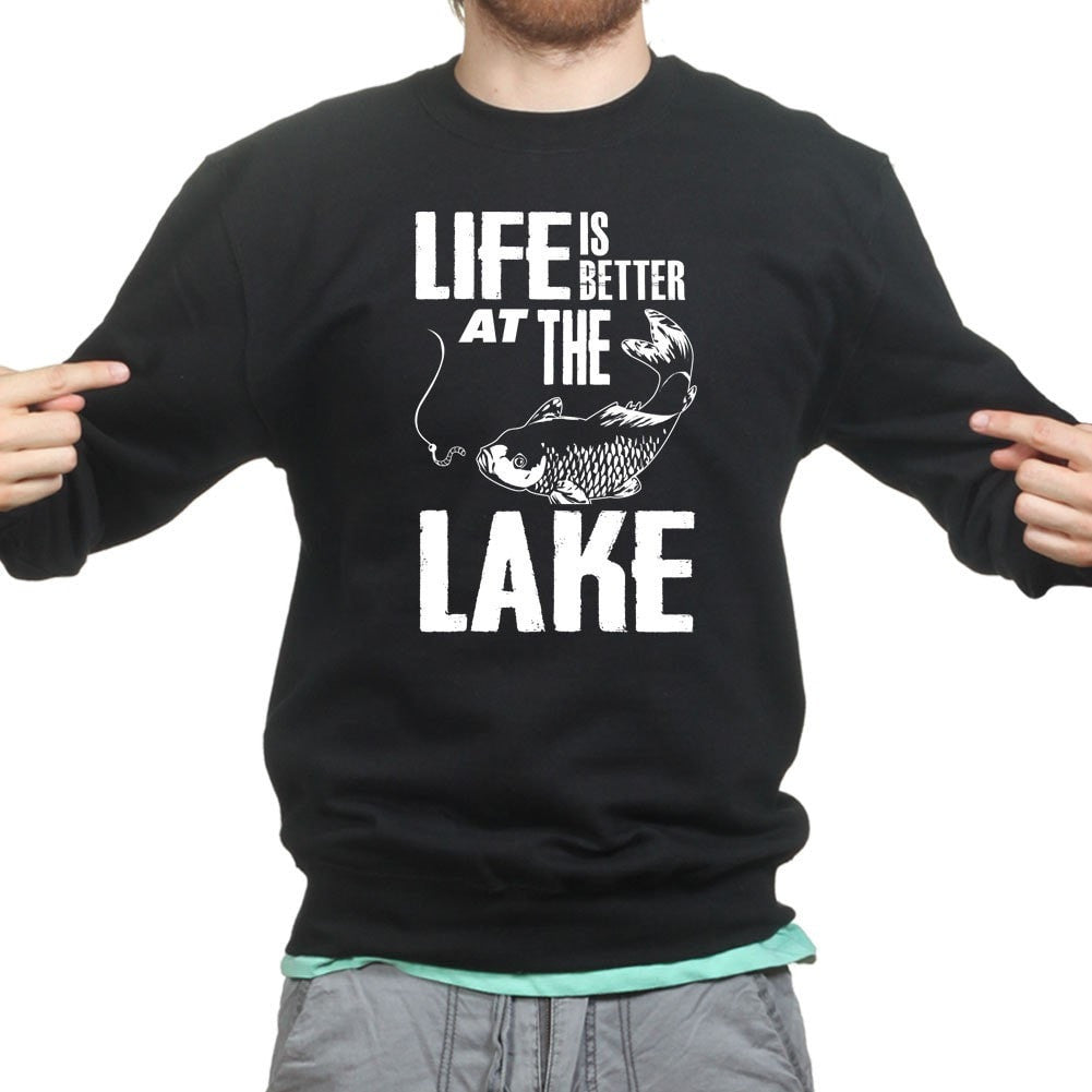 Life At The Lake Sweatshirt T-Shirts, Hoodie | CoreVibeTees.com (Image 2)