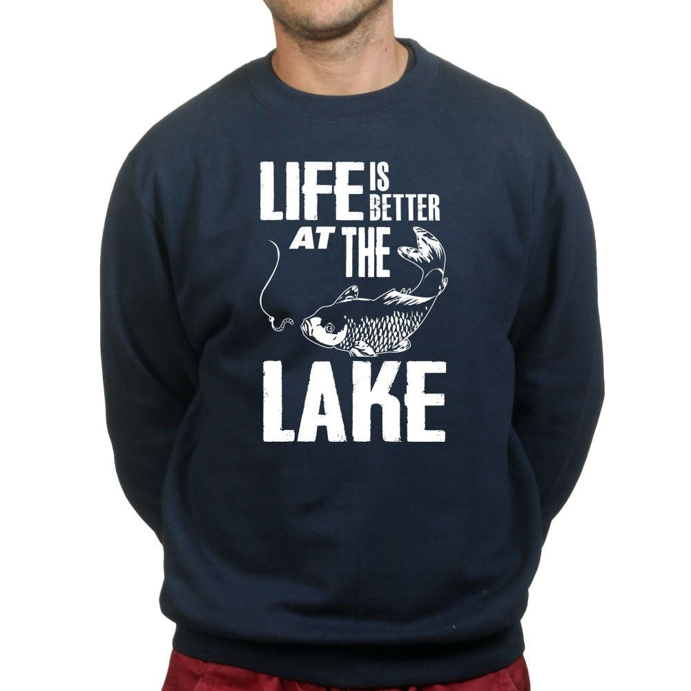 Life At The Lake Sweatshirt T-Shirts, Hoodie | CoreVibeTees.com (Image 1)