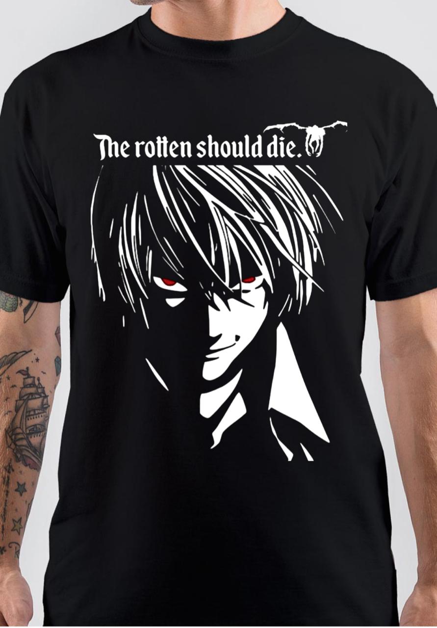 Light Yagami Death Note T-Shirt Style001 Hoodie, Sweatshirt | CoreVibeTees.com