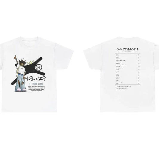 LilUz Vert Eternal Atake Tee, Hip-Hop Artist Shirt, Cartoon Style Music Merch, Rapper Fashion, Unisex Streetwear, Menswear Womenswear Top