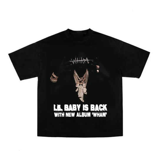 Lill Babi Wham T-Shirt - Trendy Album Graphic Tee for Fans