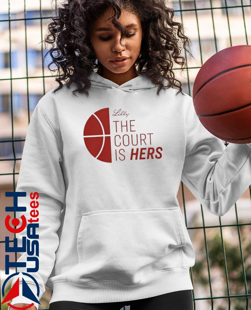 Lilly The Court is Hers basketball shirt