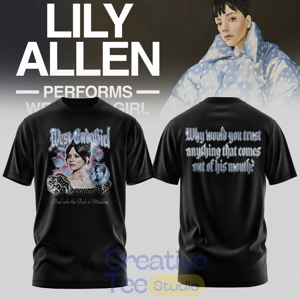 Lily Allen “West End Girl” Tour 2026 Tee Hoodie