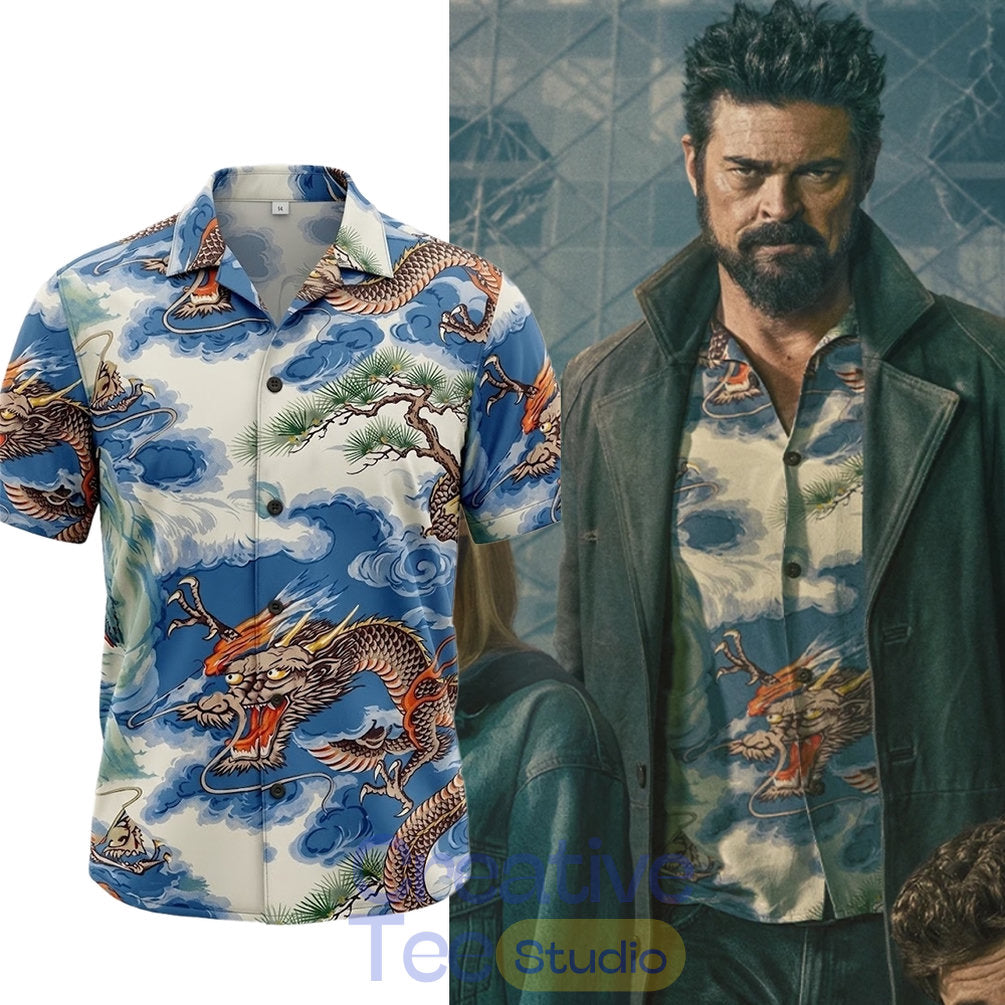 The Boys Season 5 Billy Butcher Dragon Hawaiian Shirt